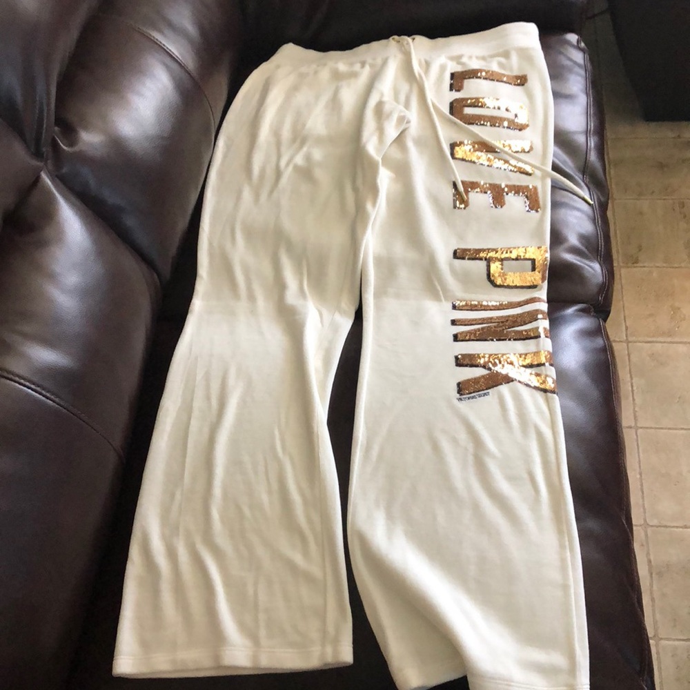 Victoria’s Secret oink velour pants